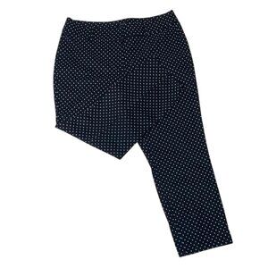 Ann Taylor Factory Black Polka Dot Pants